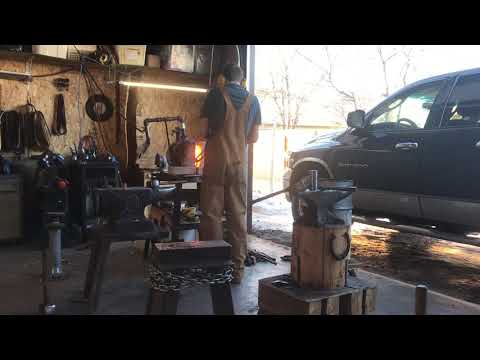 Handforged cupping tool!