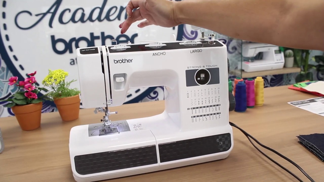 Curso de uso Máquina de coser Brother ST371HD 