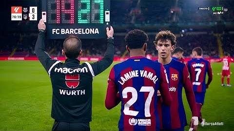 The Day Lamine Yamal Substituted & Changed the Game
