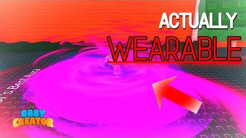 How to make WEARABLE Aura in Obby Creator