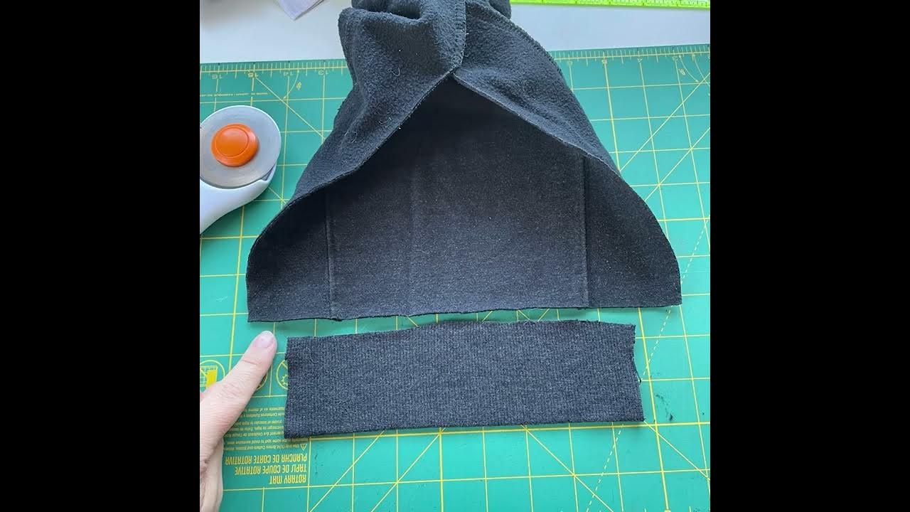 How to shorten sleeves on a hoodie YouTube