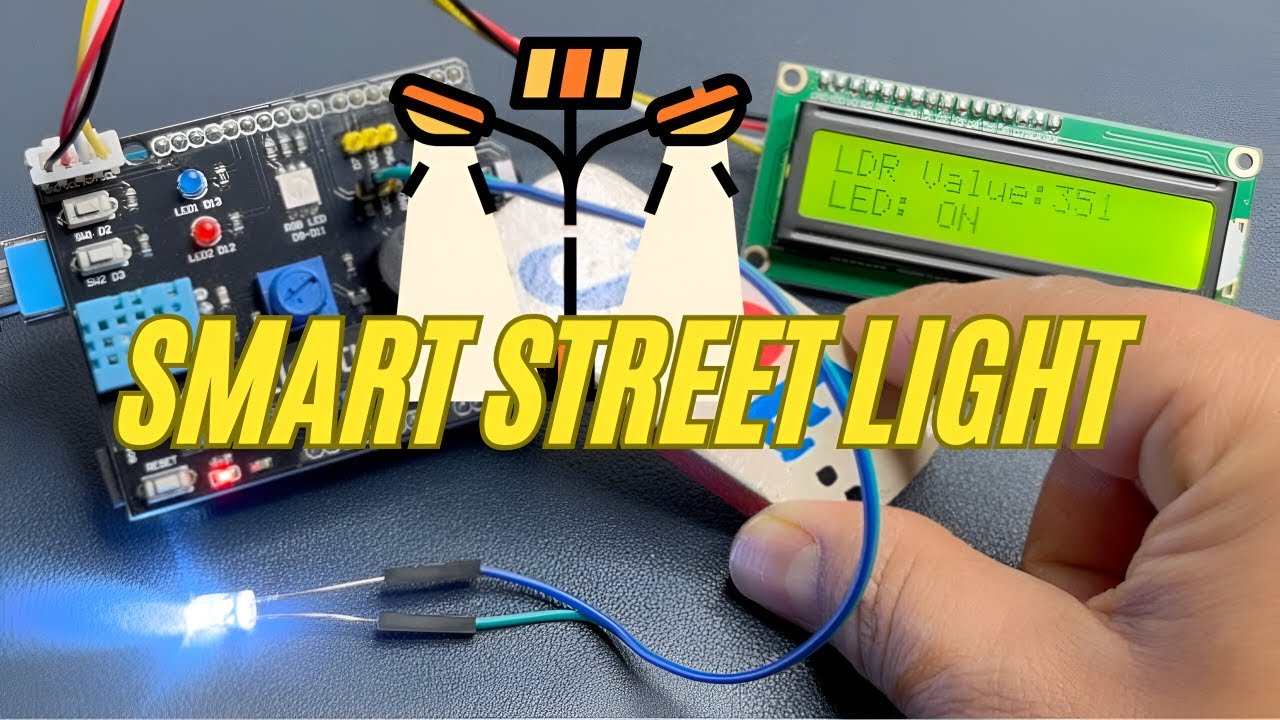 Smart Street Light Using Arduino | Arduino Projects - YouTube