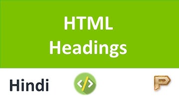 HTML Heading-Hindi