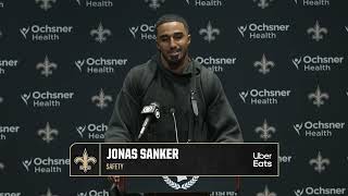 Jonas Sanker | Saints-Jaguars Postgame | 2025 NFL Preseason Week 2