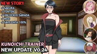 NEW UPDATE KUNOICHI TRAINER [v0.24]   SAVE DATA 100%   MOD!!!