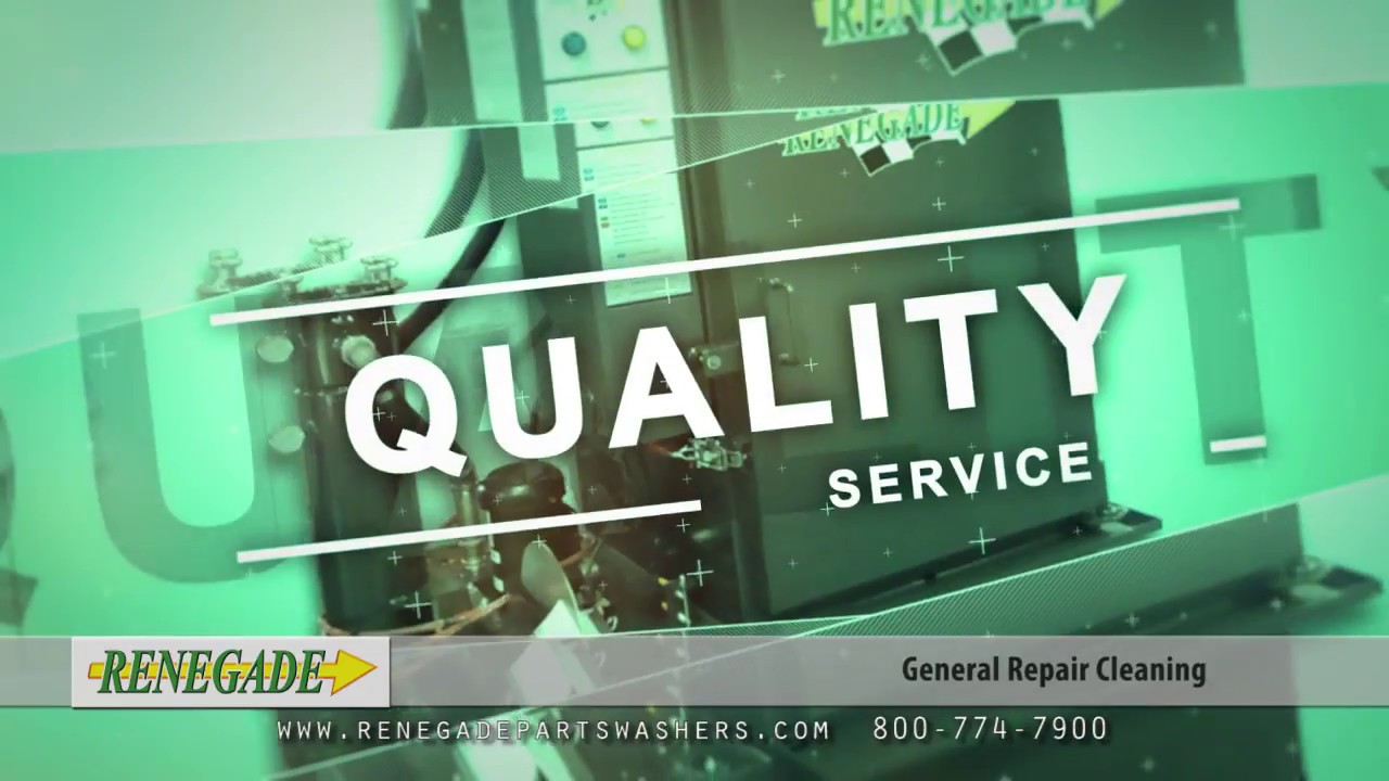 Renegade Parts Washers and Detergents Product Line YouTube