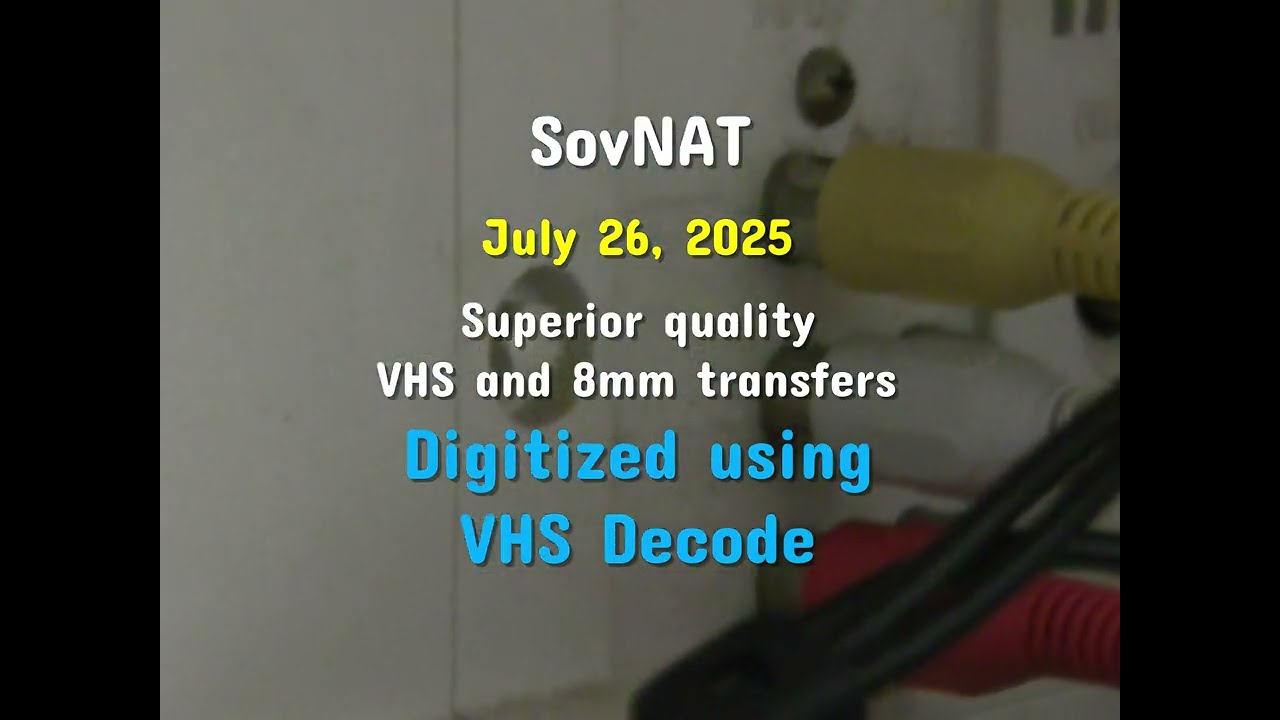SovNAT Update (7/26/2025) - July 26 Analog Transfers