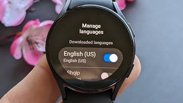 Add & Change Input Keyboard Language on Samsung Galaxy Watch 6 , 5 ,4