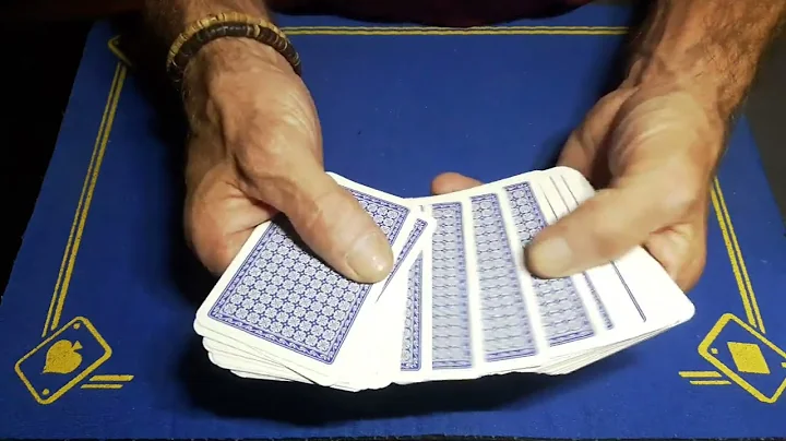 Blindfolded card trick tutorial/easy card trick revealed and happy birthday gaffer🍻