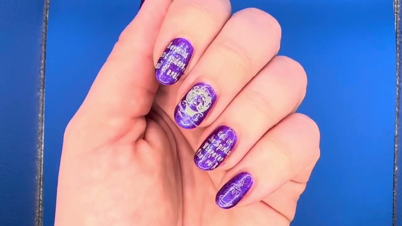 Nail Stamping + Chat | Disney's Haunted Mansion
