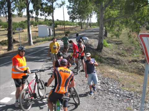 Santana de Cambas Prova de BTT João Carlos e António Guerreiro 12ºD