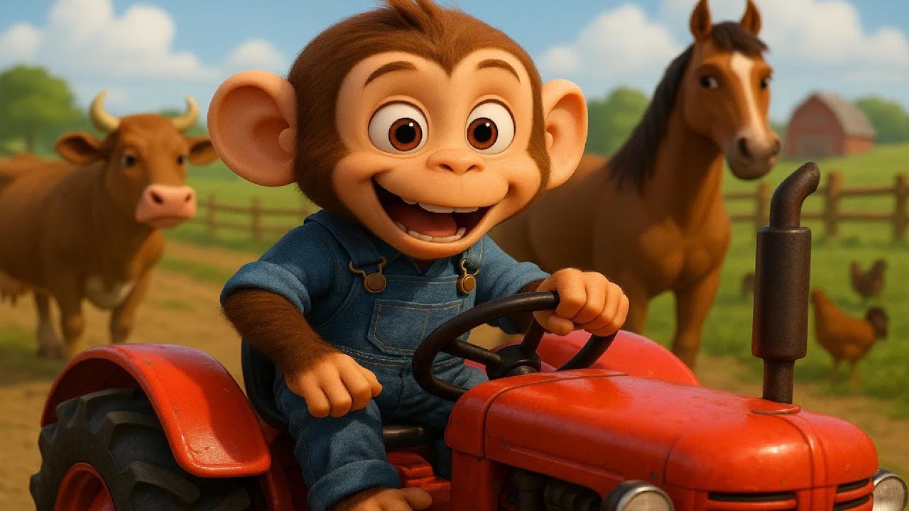 Monkey Banana - Monkey Farm #109 | Harvesting Tractor