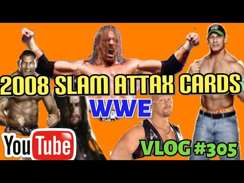 2008 WWE SLAM ATTAX CARDS 100 PACKS GAW WIN FROM BRANDON JENSEN Wwe Cards Wresting