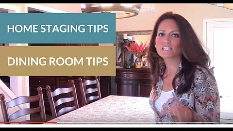 10 tips för att styla matsalen och locka köpare