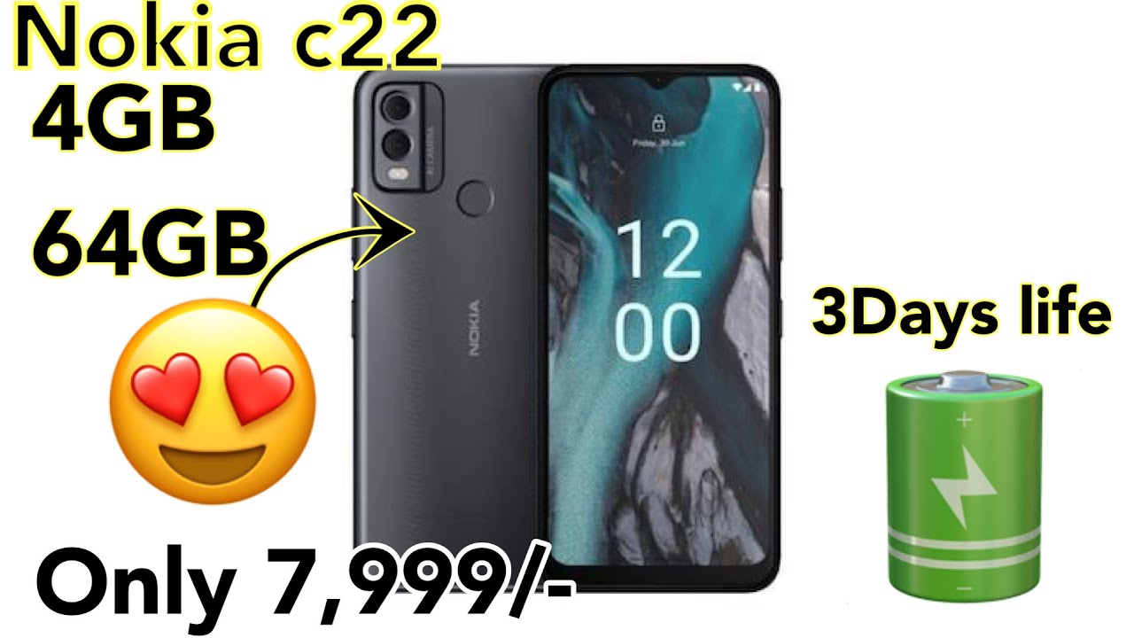 Nokia c22 official launch in India 🇮🇳 price, features,full ...