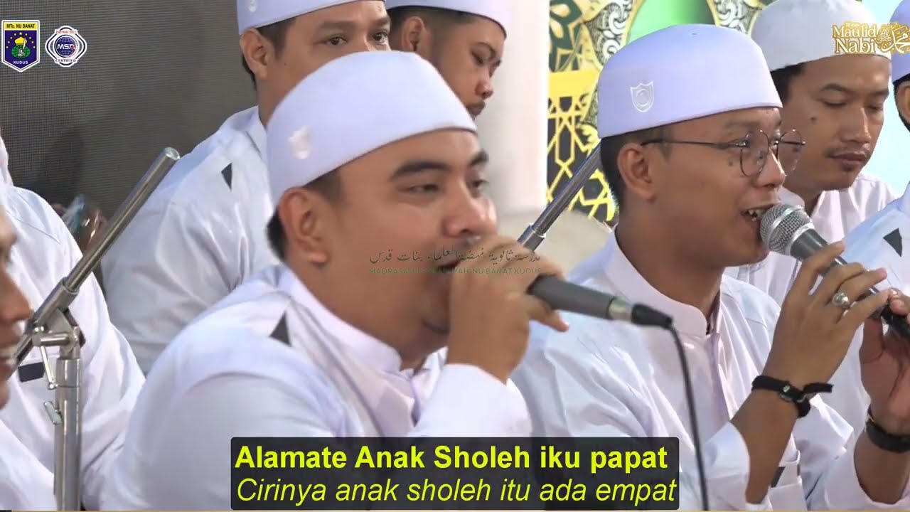 Alamate Anak Sholeh | Azzahir Live MTs NU Banat Kudus | HD Video Full Lirik