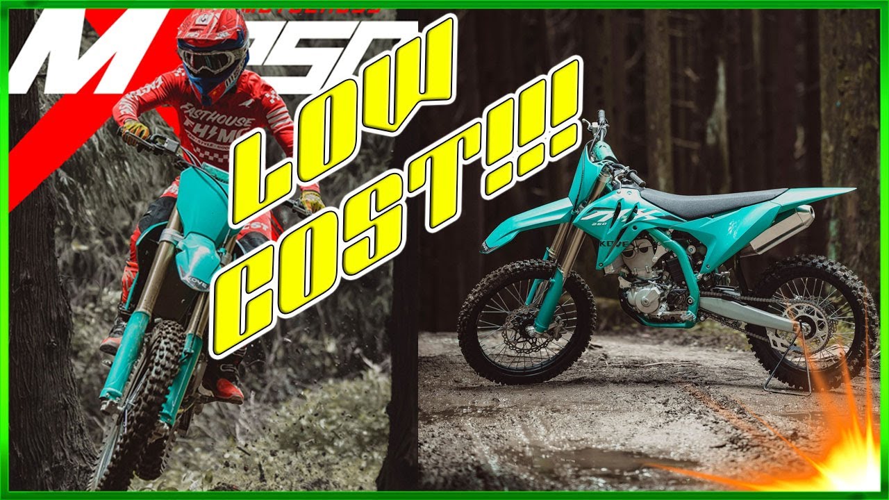 KOVE MX 250 la PRIMERA MOTO DE MOTOCROSS LOW COST!!!💥 YouTube