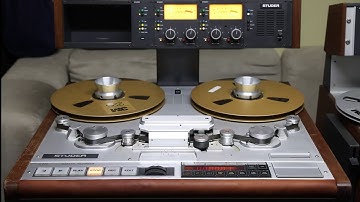 STUDER A820 1/2" tape - Drums test
