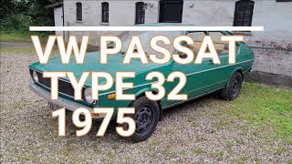 Vw Passat 1975 mk1, type 32 , welcome back home, now the work can begin