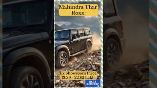 🚙Mahindra Thar Roxx 5 Door🔥 Worth It#automobile#viralvideo#carswithsachingupta#shortsfeed#carreview