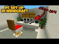 كيفيه عمل سيت اب كمبيوتر فى ماين كرافت بدون مودات         