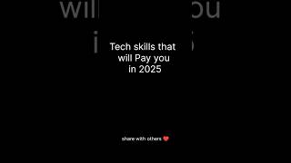 Skills in 2025 #learn #coding #development #techskills #python