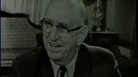 Portrait CBS News interview by Harry Reasoner, 7/1...