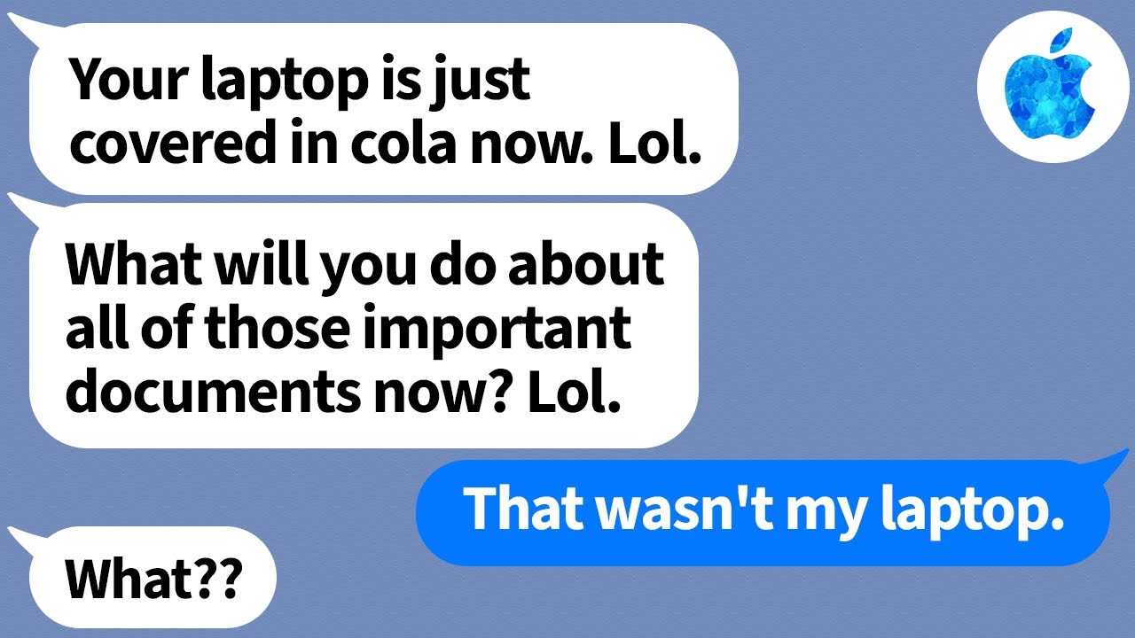 【Apple】Believing it to be my laptop that was on my desk