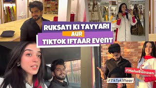 Ruksati Ki Tayyari aur TikTok Iftaar Event | ZARAIB | Laraib Khalid | Zarnab Fatima