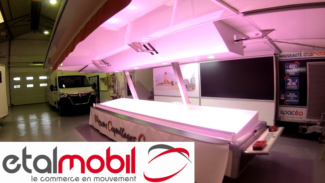 #45 - Une remorque magasin pour un poissonnier - Etalmobil - 121188 -