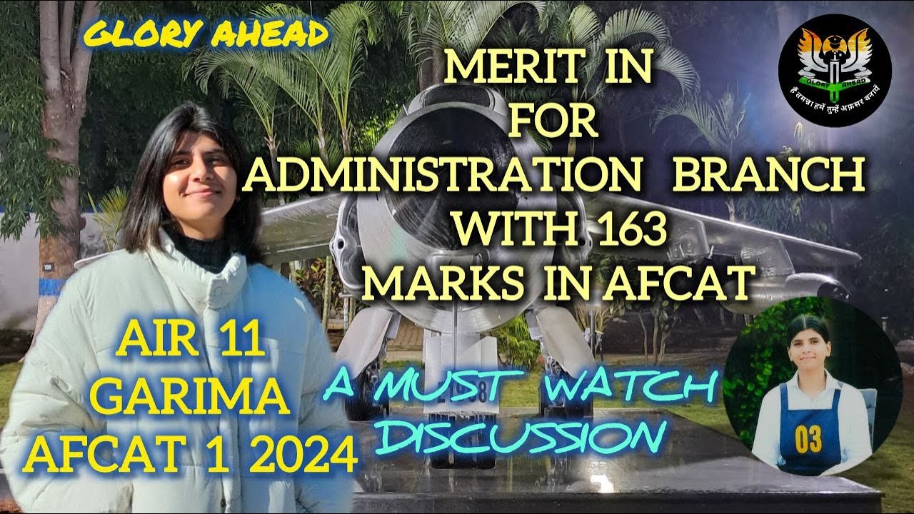AFCAT AIR 11 GARIMA | ЗАСЛУЖЕННОСТЬ С 163 БАЛЛАМИ ЗА АДМИН. ОТДЕЛЕНИЕ | ОБСУЖДЕНИЕ, РАЗВЕДЫВАЮЩЕЕ...