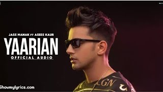 Yaarian #music yaarian: jass manak ...