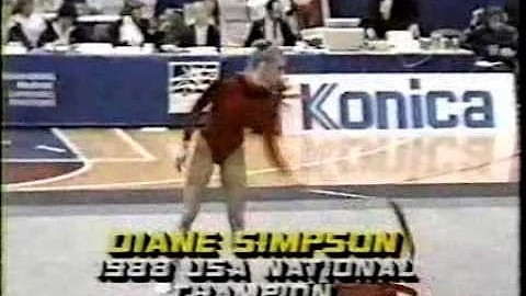 Diane Simpson Ribbon Konica Cup 1988