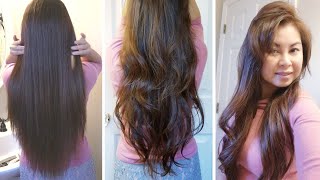 3 Steps DIY Layer Cut at Home | Easy Long Layer Haircut and Style