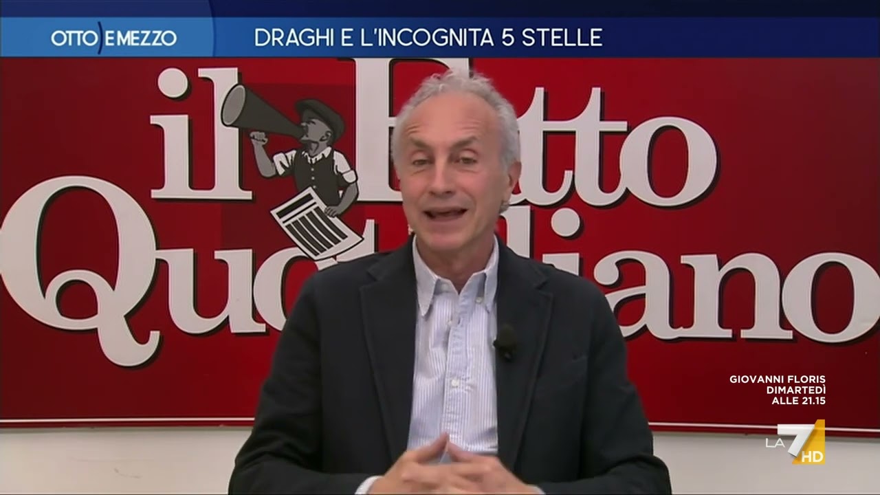 Caos M5S, il commento di Marco Travaglio: 