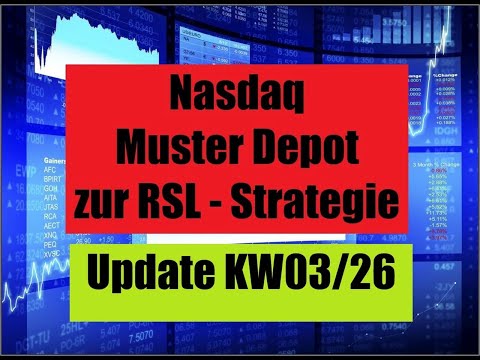 NASDAQ RSL Levy Strategie Muster Depot KW03/26