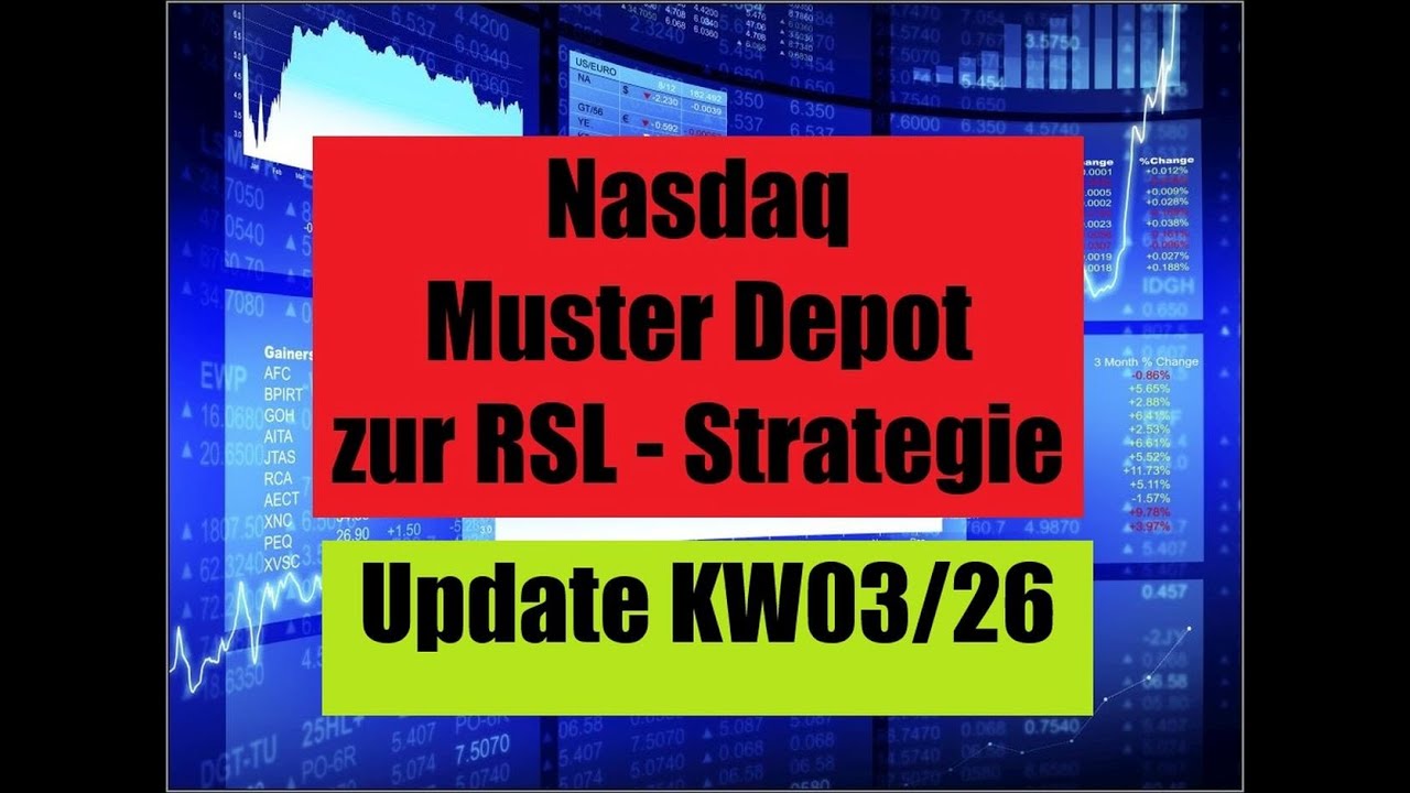 NASDAQ RSL Levy Strategie Muster Depot KW03/26
