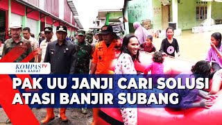 Wagub Jabar Tinjau Banjir Subang