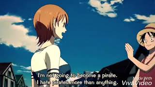 Luffy and Nami sad moments