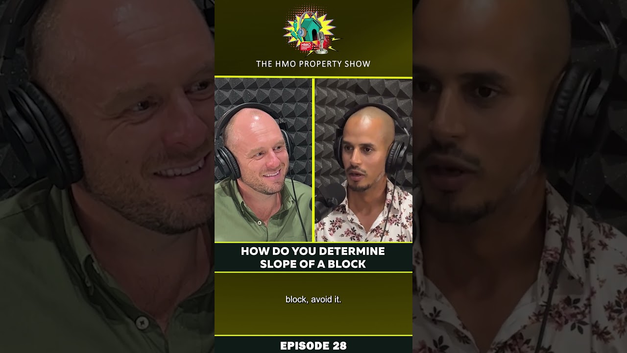 Measuring slope of a block 