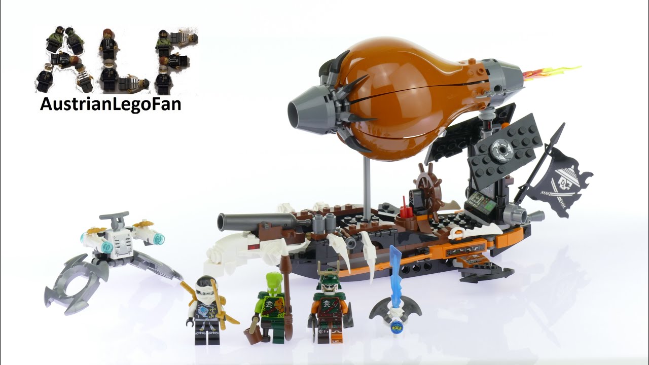 Lego Ninjago 70603 Raid Zeppelin - Lego Speed Review - YouTube