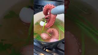 https://littleferrarokitchen.com/mediterranean-octopus-salad-with-olives-and-fennel/ Octopus salad.
