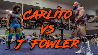 Free Match |  “Buns Of Steel” J Fowler vs Former WWE Superstar Carlito w/ AEW’s Fuego Del Sol