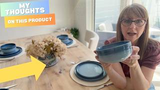 Blue Dinnerware Set Review Affordable Elegant and Durable