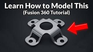 Sheet Metal Fusion 360 Tutorial - TTT's Direct Mount Bracket