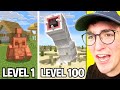 Minecraft Mobs From Level 1 To 100
