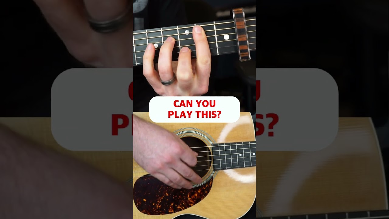 BEST Way to Play This Song on Acoustic