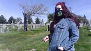 Spirit Box Session at H.H Holmes' Grave