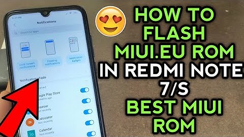 HOW TO INSTALL MIUI 10 EU ROM ON REDMI NOTE 7 | REDMI NOTE 7S | MIUI.EU ROM | MIUI 10 CHINA ROM | MI