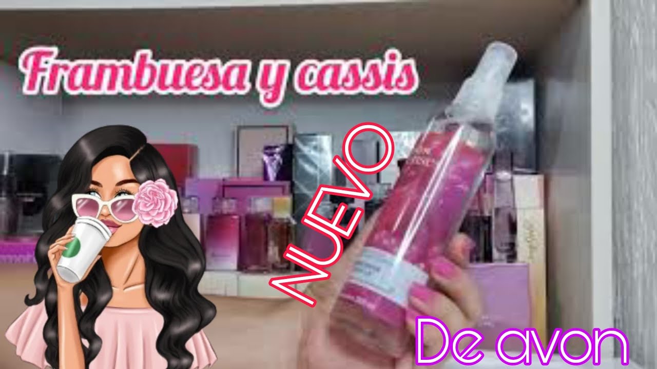NUEVO ‼️ Frambuesa y cassis body spray de avon - YouTube